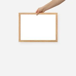Ingelijste poster met passe-partout in houten of zwarte lijst - productafbeelding 3