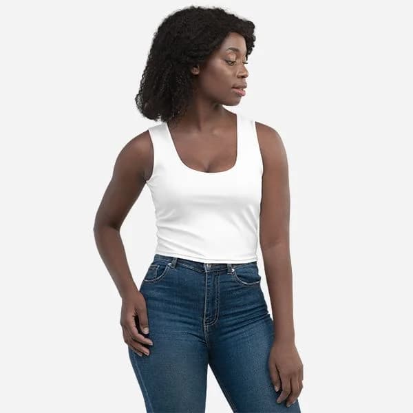 Crop top met print - productafbeelding 11