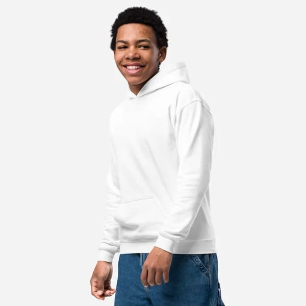 Kindermaat hoodie met eigen print - productafbeelding 11