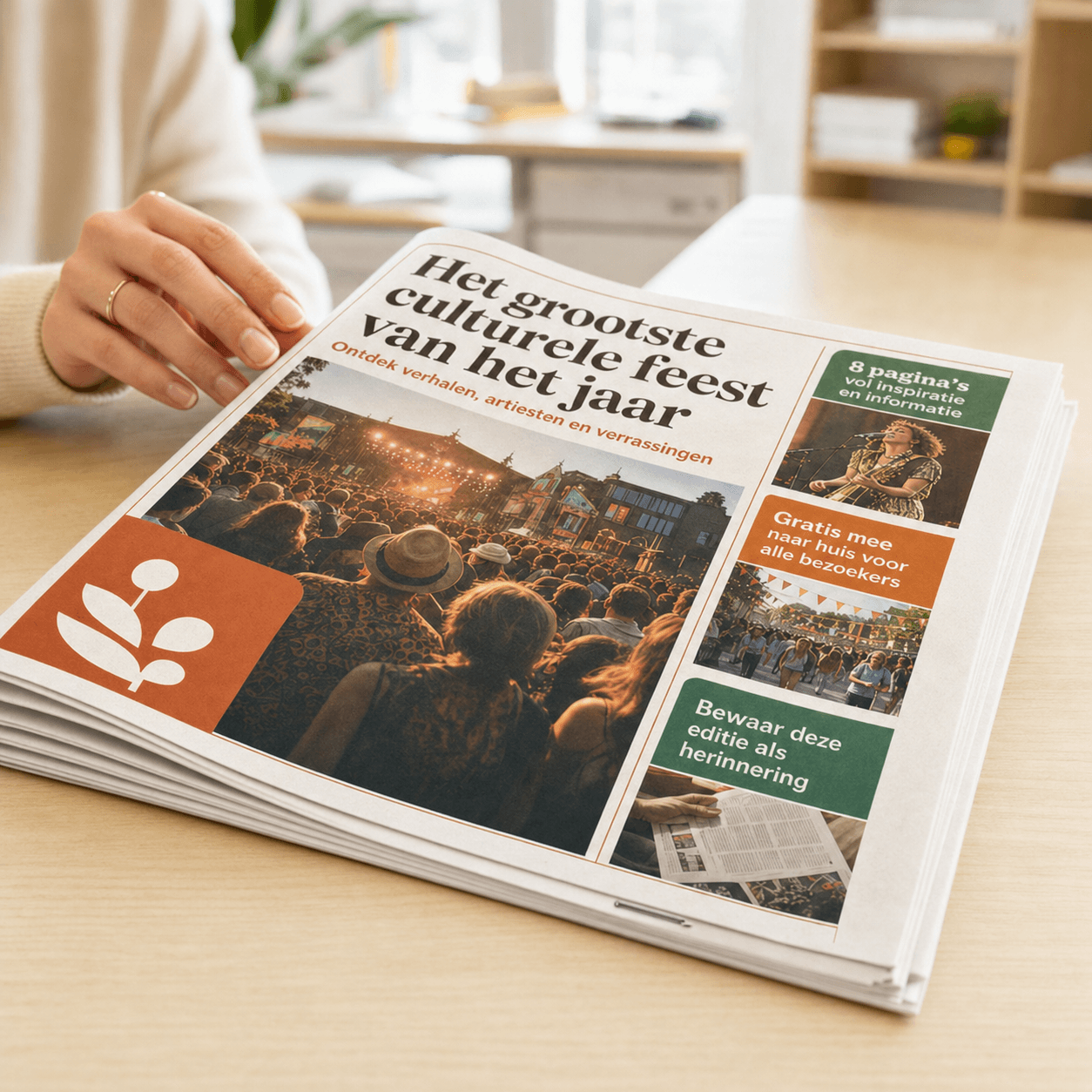 Kranten drukken in full colour – Tabloid & Half Berliner - productafbeelding 2