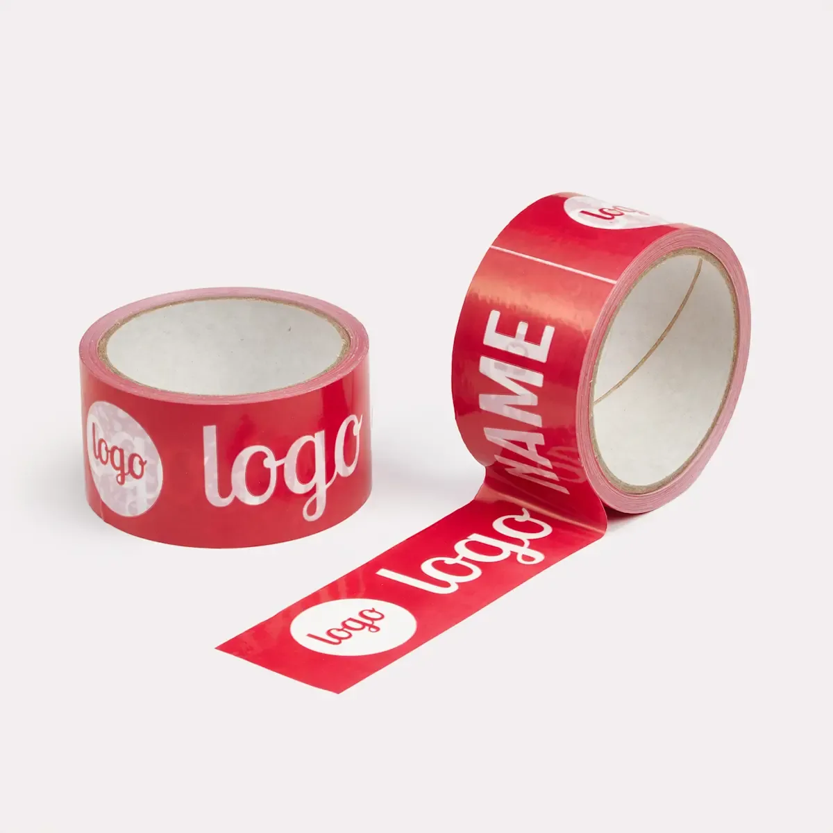Bedrukte tape voor verpakkingen - PVC, PP of Kraft - productafbeelding 1