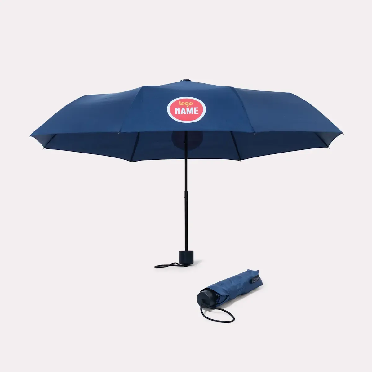 Eco Opvouwbare Paraplu Falconetti Windproof 90 cm met Bedrukking