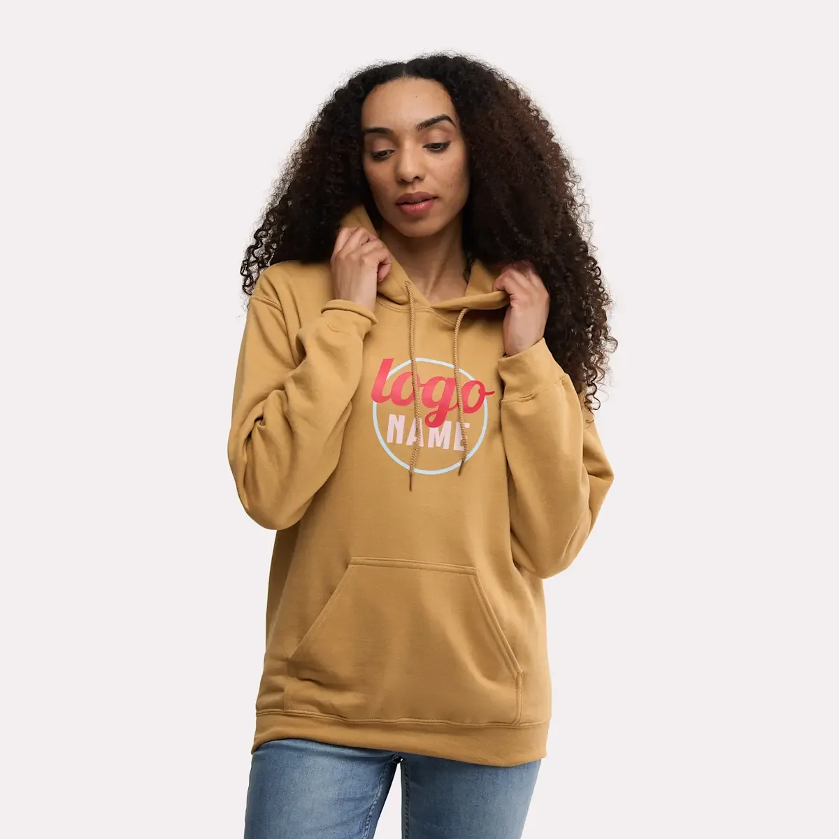 Hoodie Gildan Heavy Blend met bedrukking