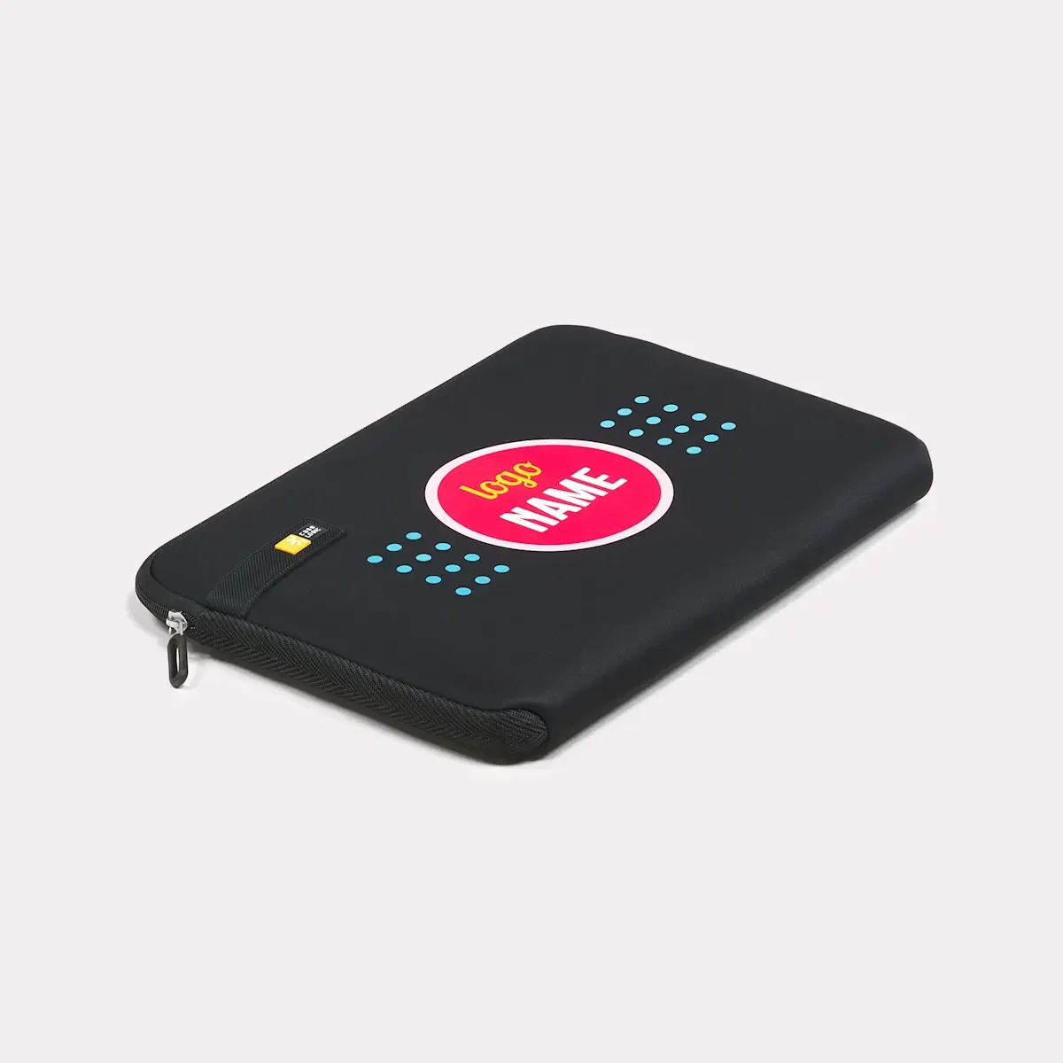Laptop hoes Case Logic met full colour bedrukking