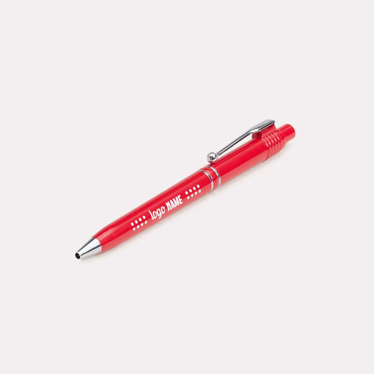 Raja Chrome balpen met full colour bedrukking