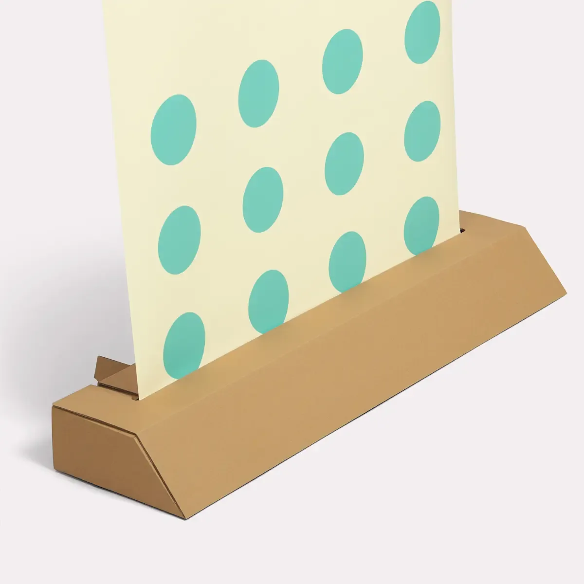 Kartonnen roll-up banner 80x200 cm met full colour bedrukking