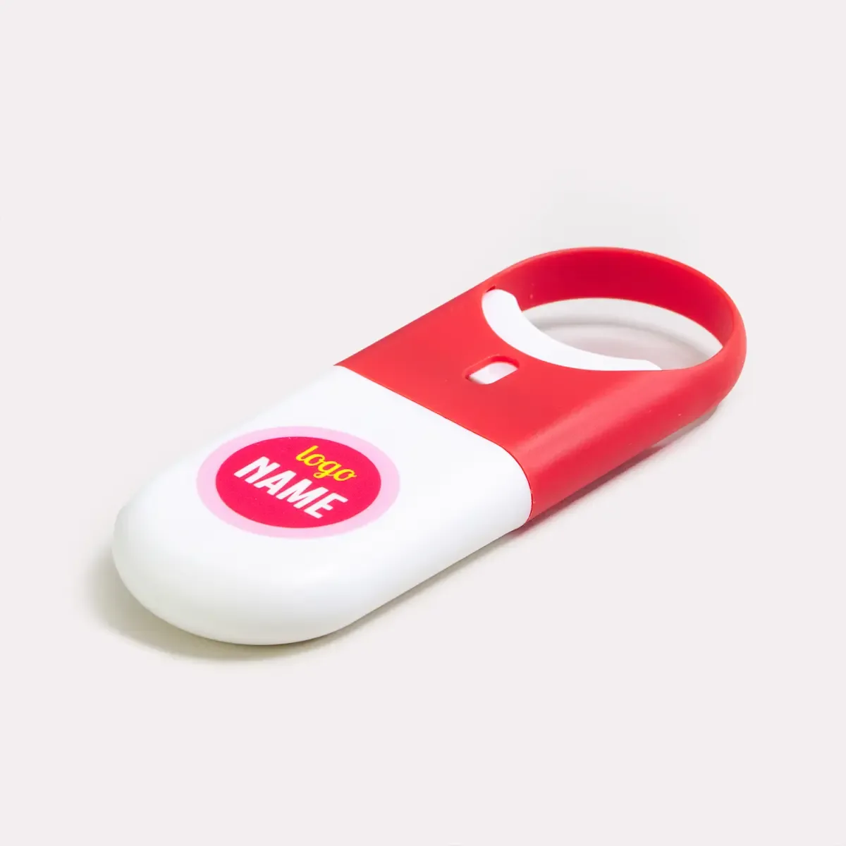 Sleutelhanger met zonnebrand SPF 30 bedrukken