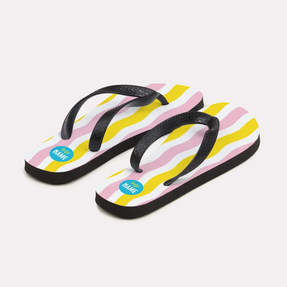 Slippers bedrukken met eigen logo