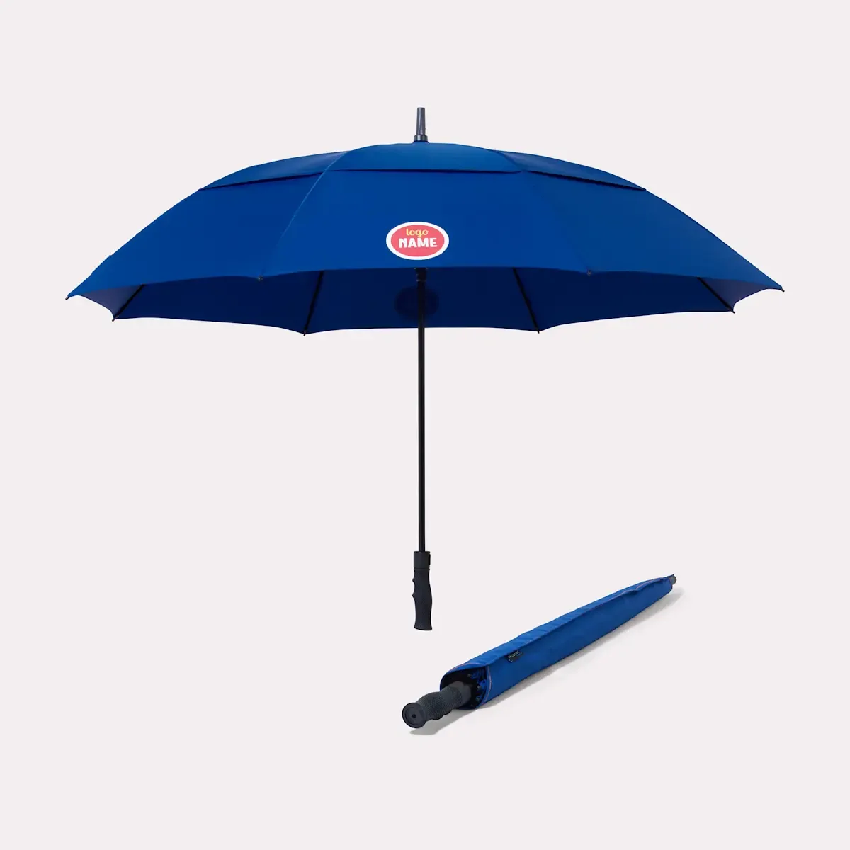 Stormparaplu Falcone Automatisch Windproof 130 cm met Bedrukking