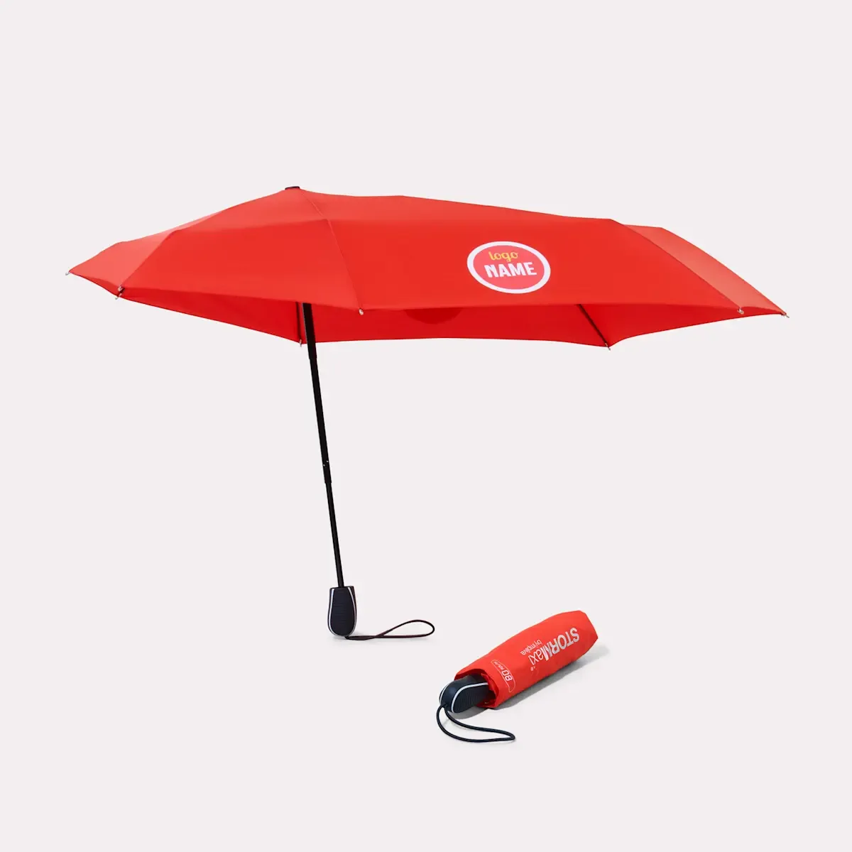 Stormparaplu met bedrukking - Stormaxi Windproof 92 cm