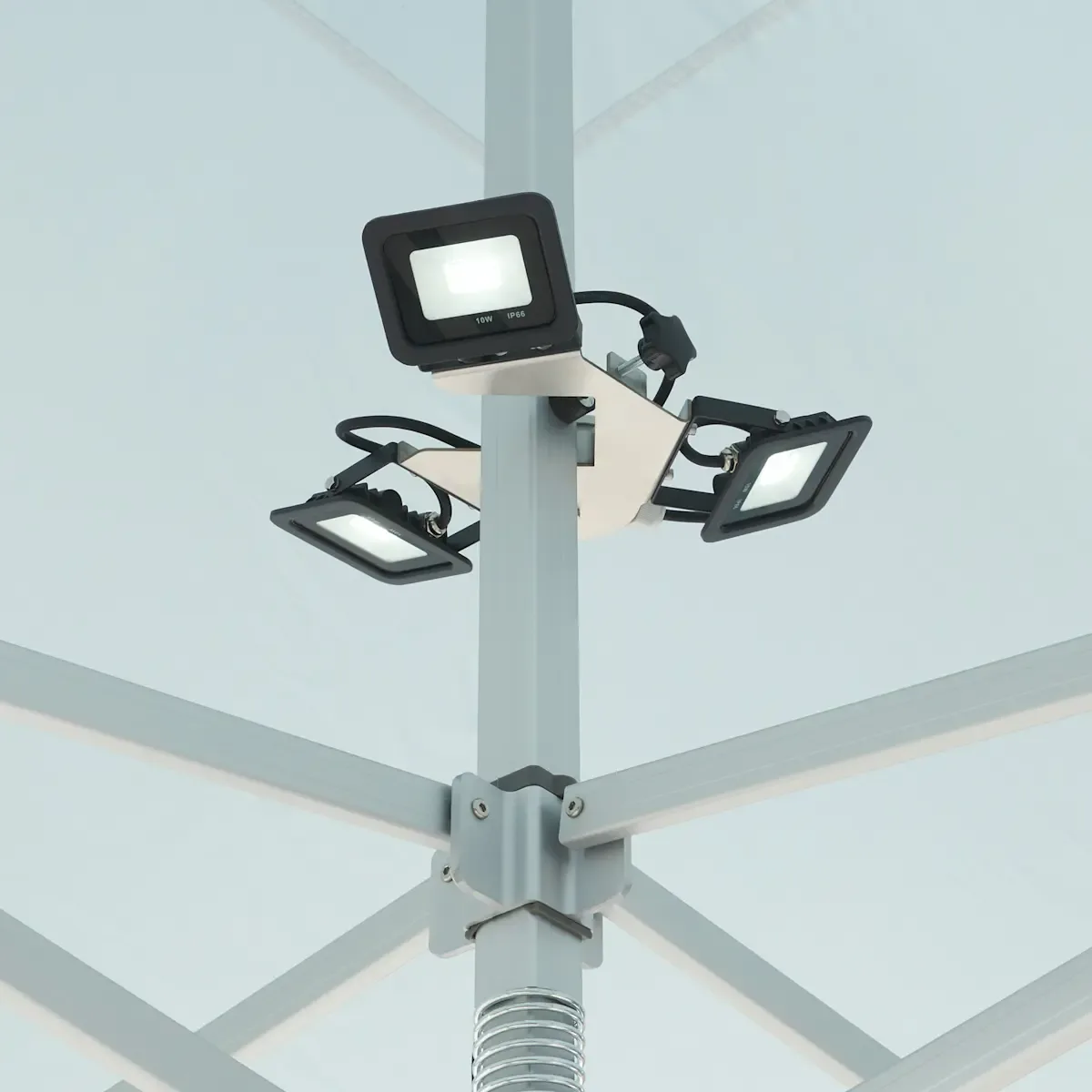 Tentverlichting met LED - Accessoire voor opvallende buitenreclame