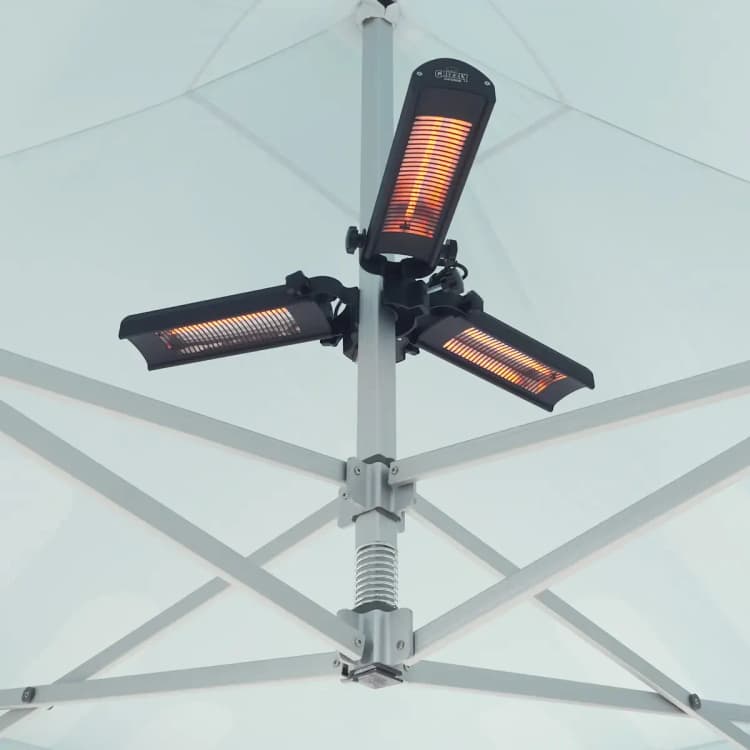 Tentverwarmer met LED-verwarming voor evenementen