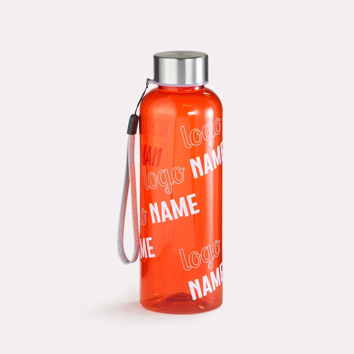 Tritan drinkfles 500 ml met RVS dop – bedrukt met jouw logo