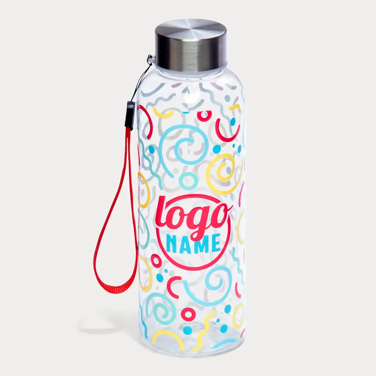 Gepersonaliseerde Waterfles Jude van rPET met Full Colour Bedrukking
