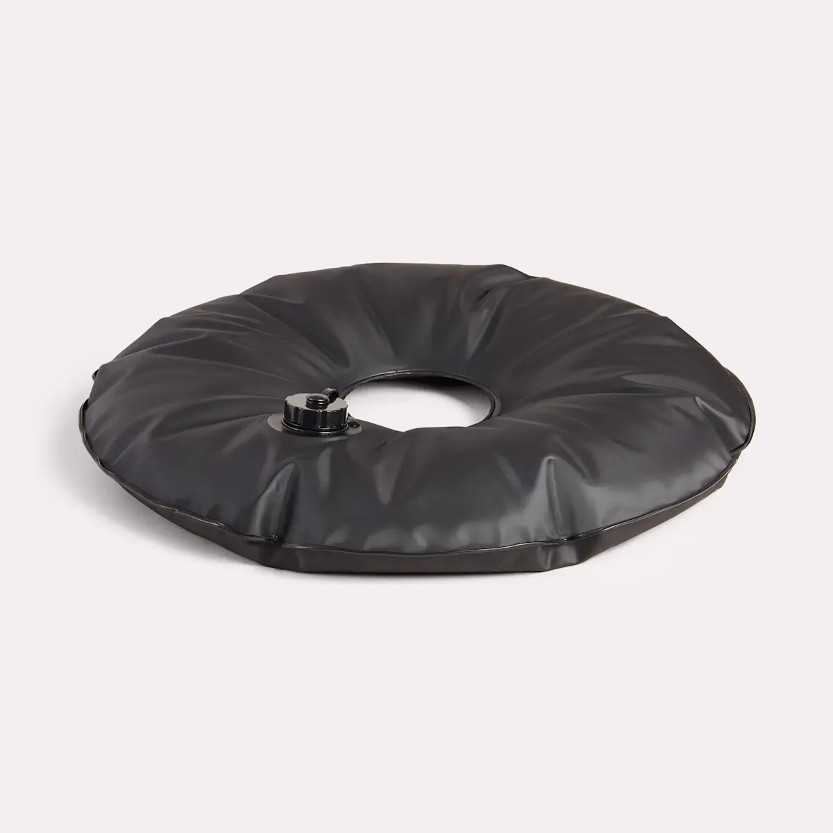 Waterzak zwart diameter 50 cm – onbedrukte nylon waterzak voor evenementen