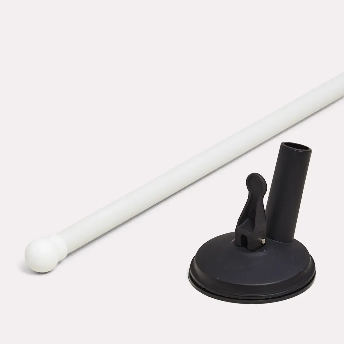 Zuignap en raamvlag stok voor raamvlaggen