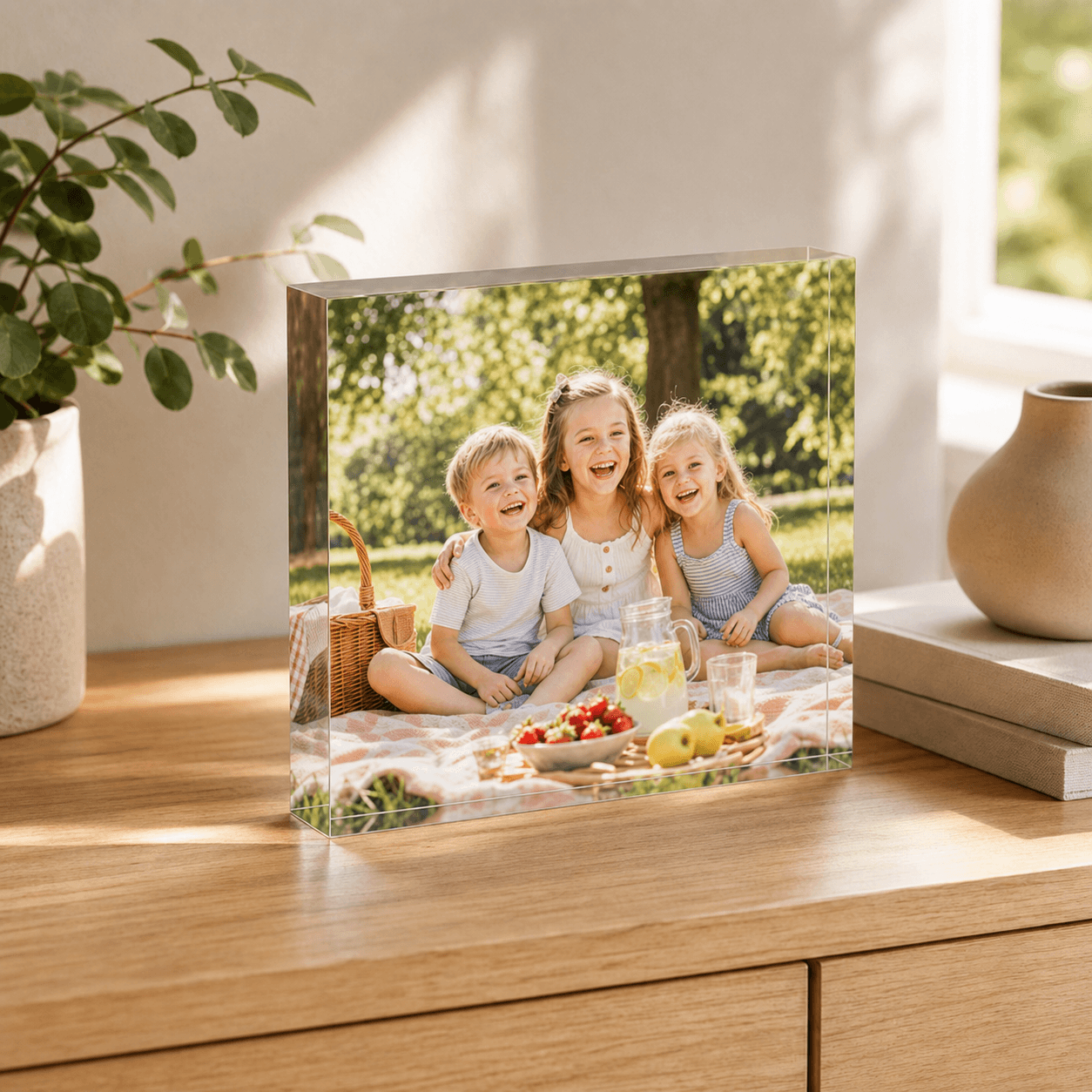 Acryl fotoblok met foto maken