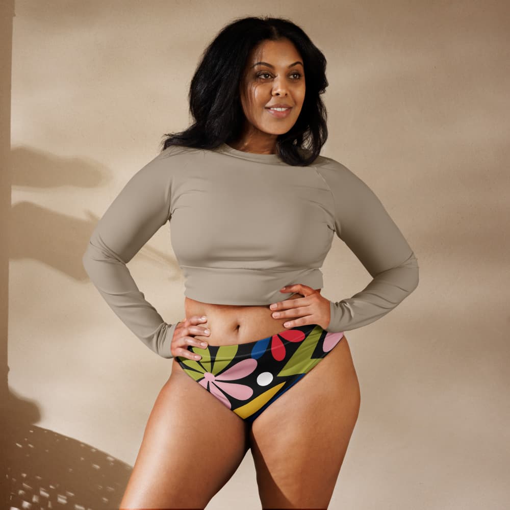 Bikinibroekje met all-over print - Zwemkleding op maat