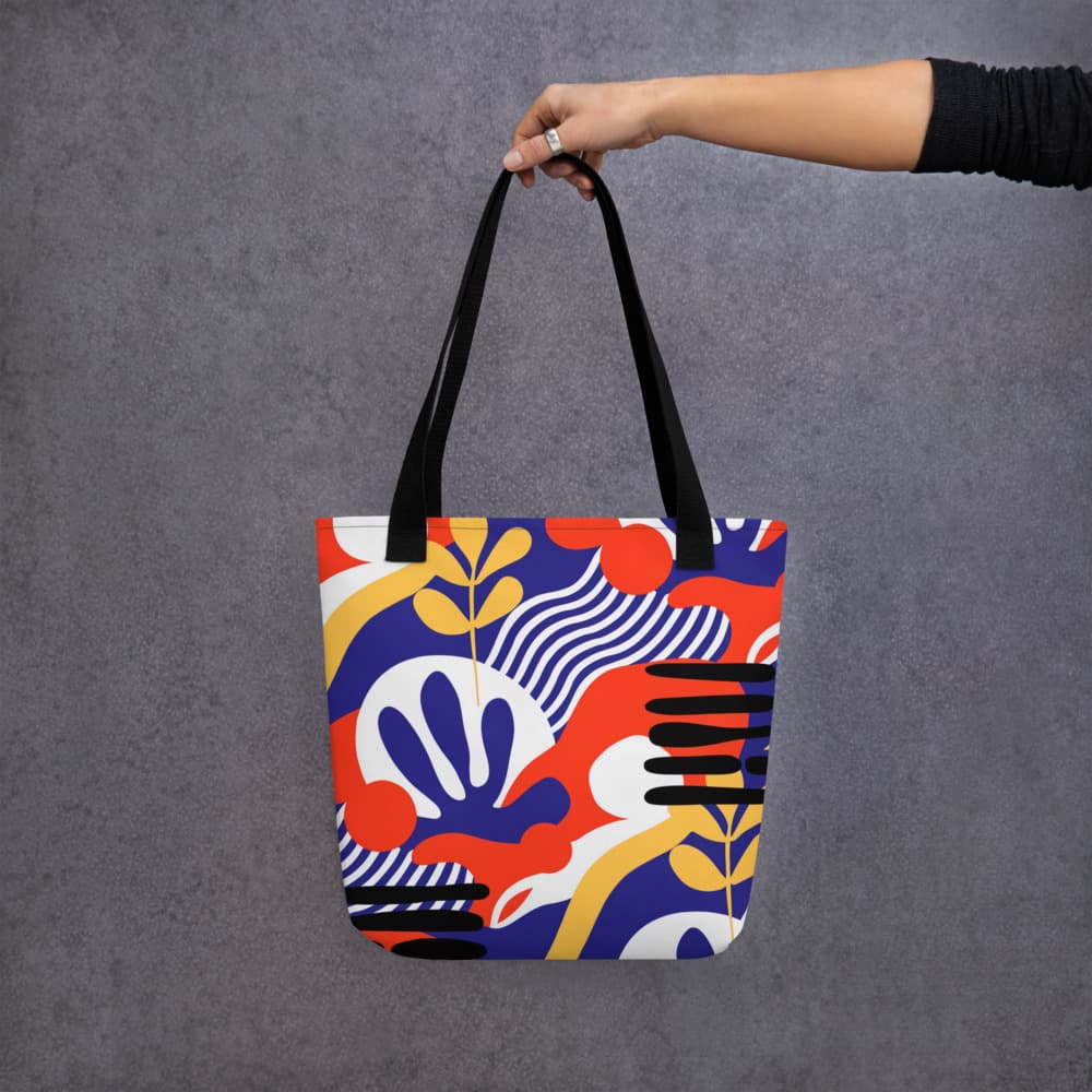 Tote bag met all-over print