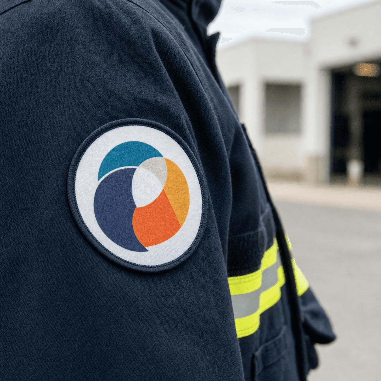 Bedrukte stoffen patches met eigen ontwerp