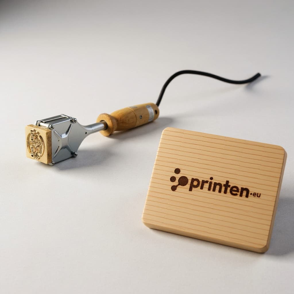 Brandstempel met eigen logo