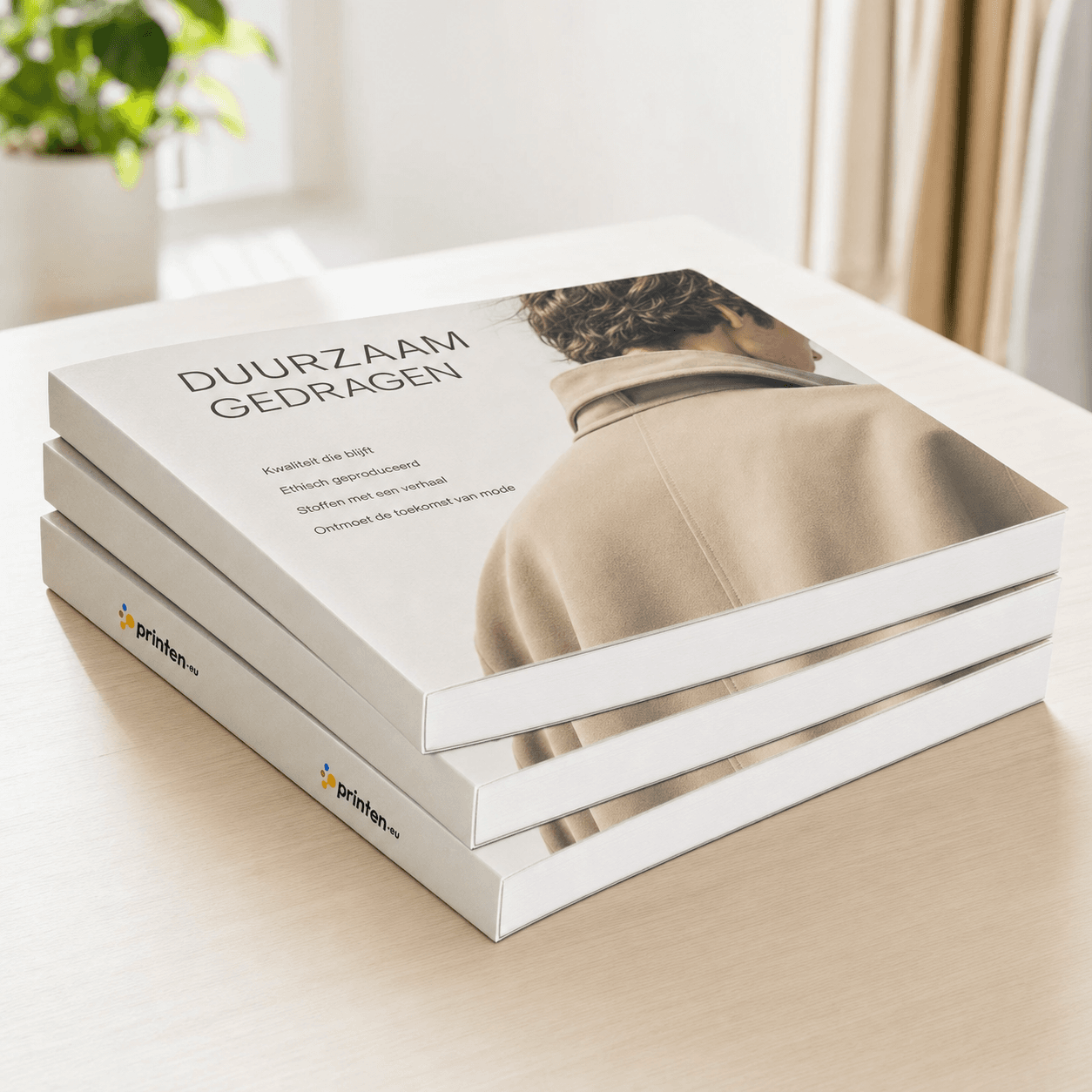 Gelijmde brochure met full colour bedrukking