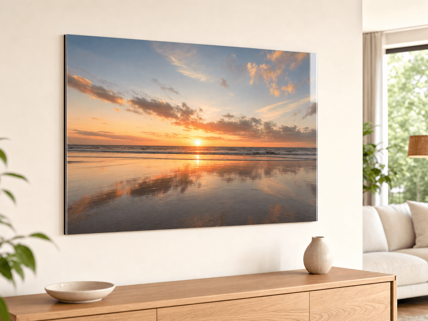 Foto achter acrylglas