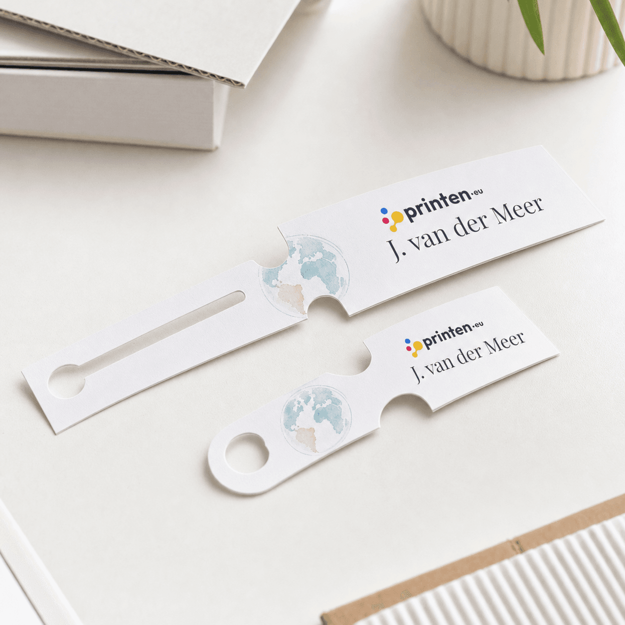 Kofferlabels met full colour bedrukking - productafbeelding 1