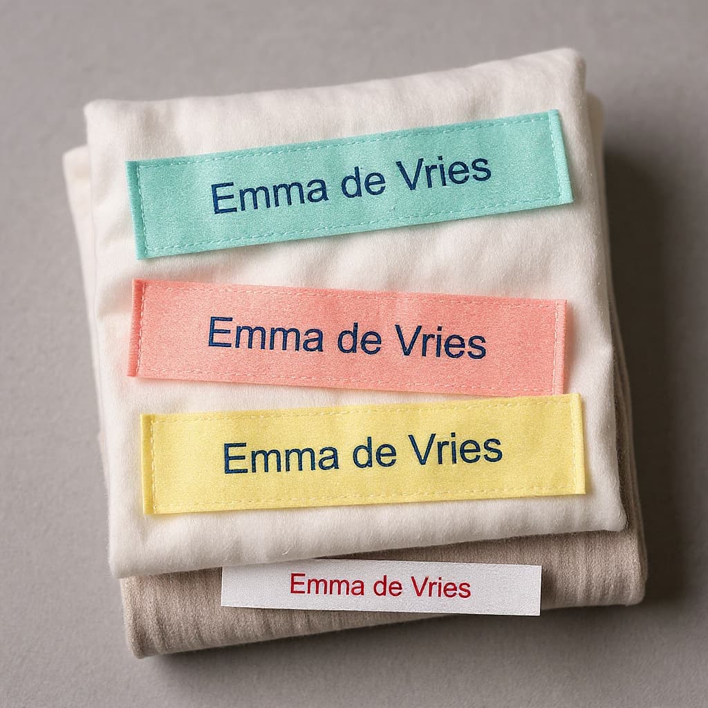 Naamlabels voor kleding