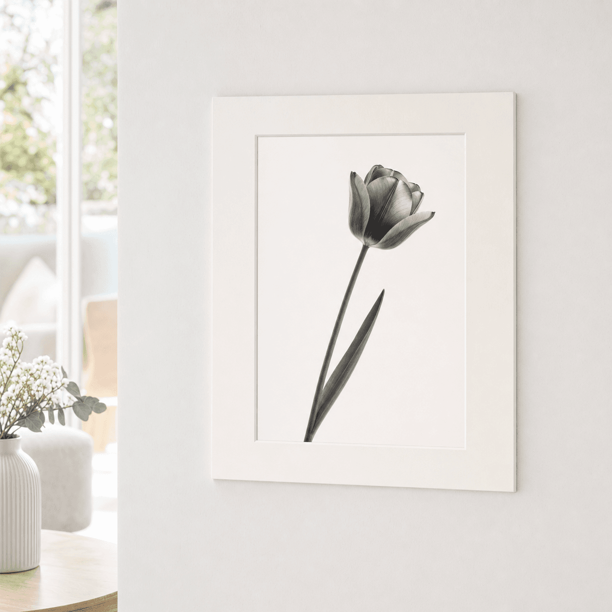 Passe-partout print bestellen voor wanddecoratie
