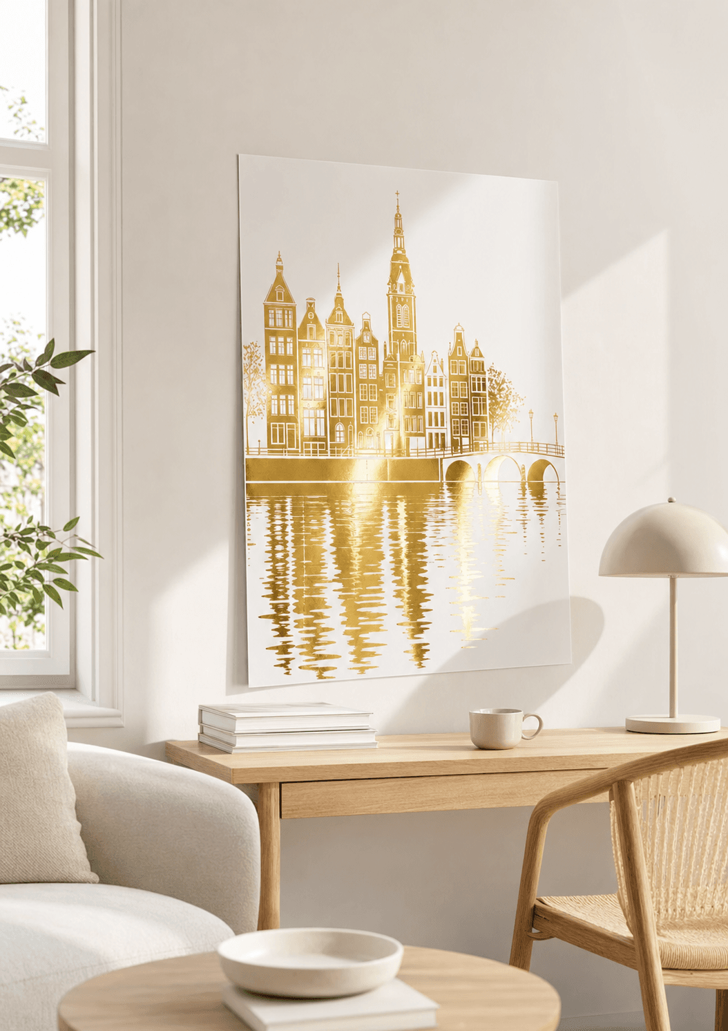 Posters met folie