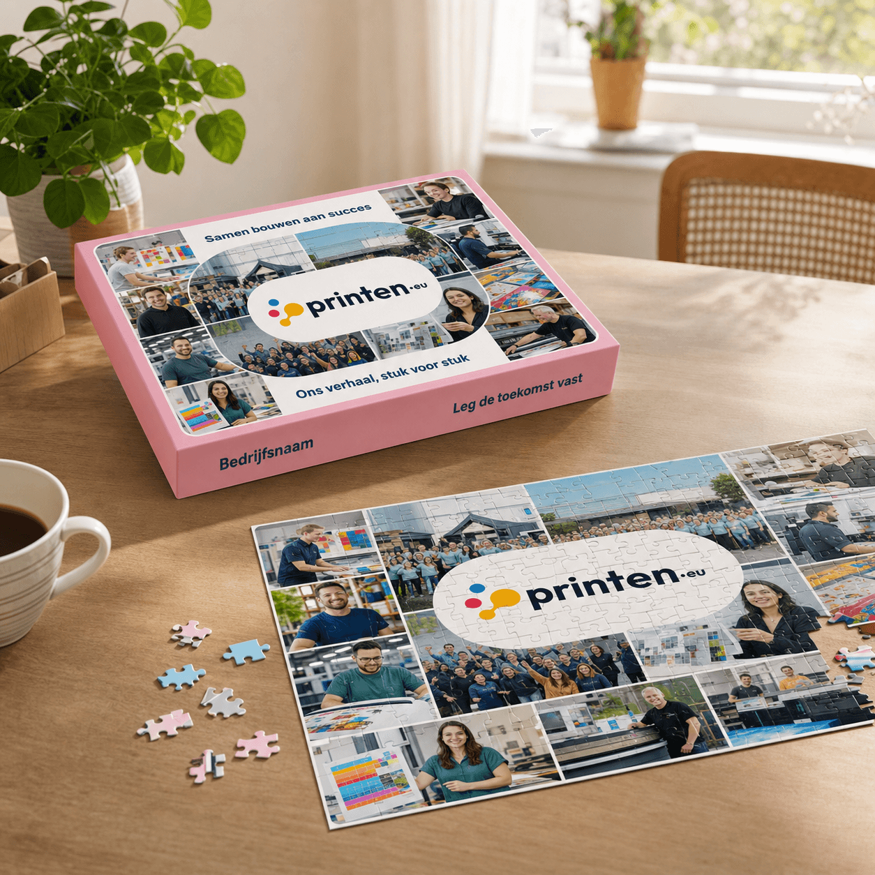 Puzzel met doos 1000 stukjes – Gepersonaliseerde legpuzzel