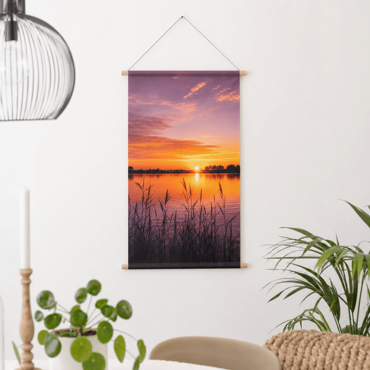 Textielposter bedrukken met eigen foto