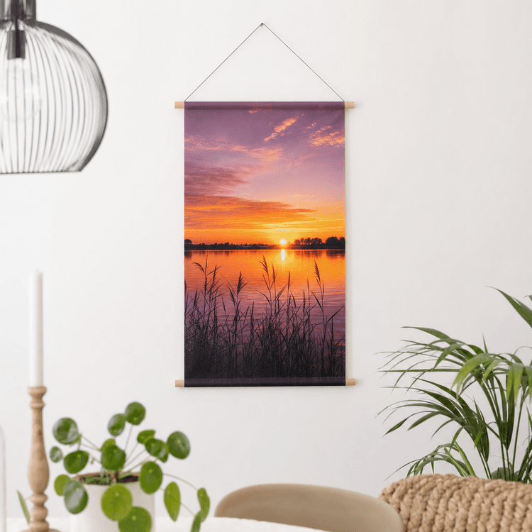Textielposter bedrukken met eigen foto