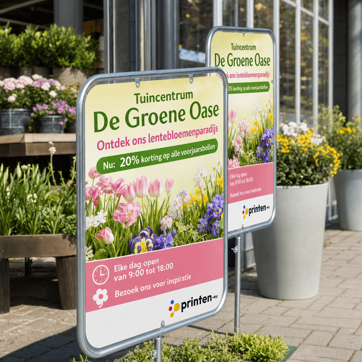 Tuinborden bedrukken