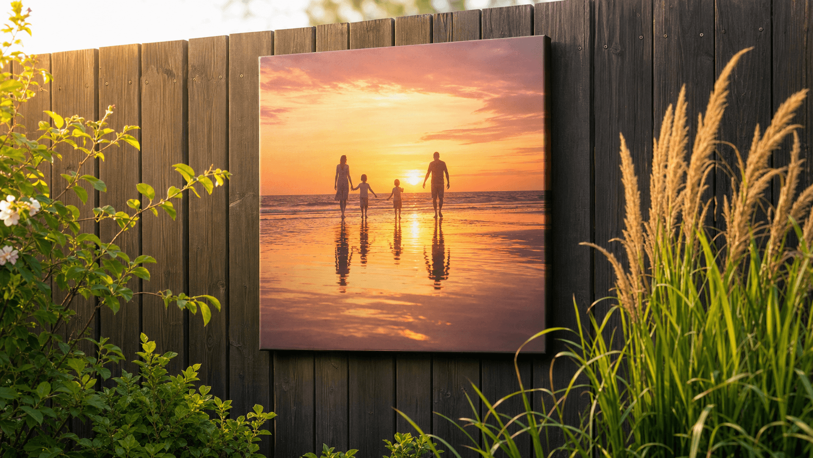 Tuincanvas met eigen foto - productafbeelding 1