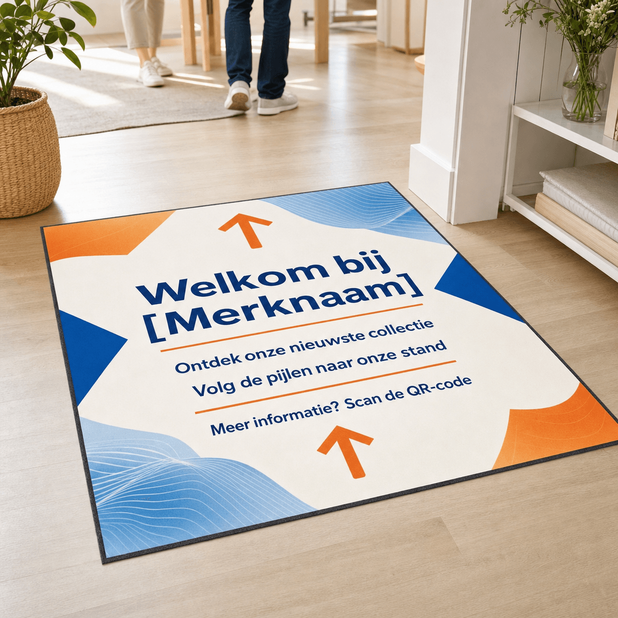 Vloerzeil bedrukken