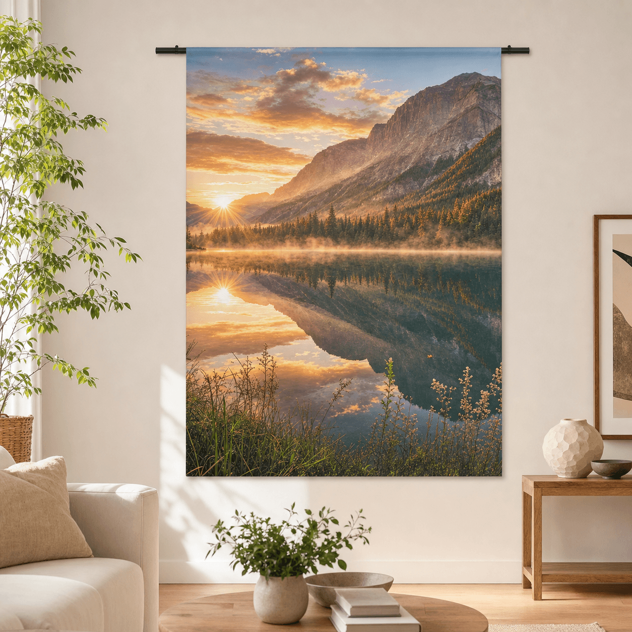 Wandkleed met eigen foto bedrukken