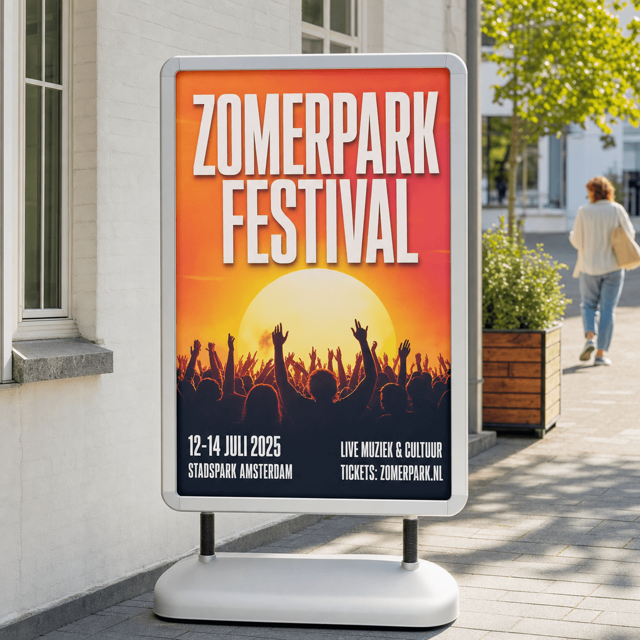 Watervaste poster voor buiten - Blueback of scheurvast Synaps