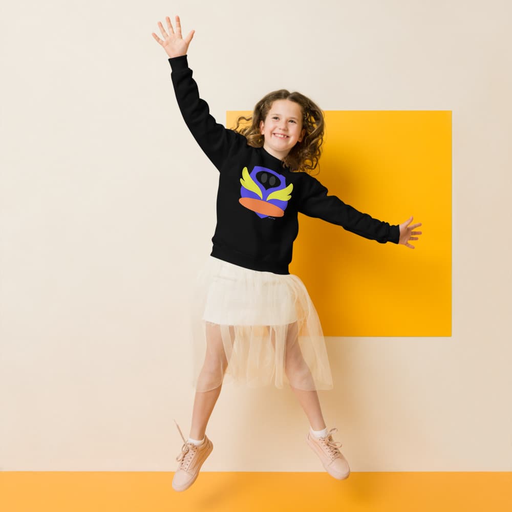 Kinder sweater met print