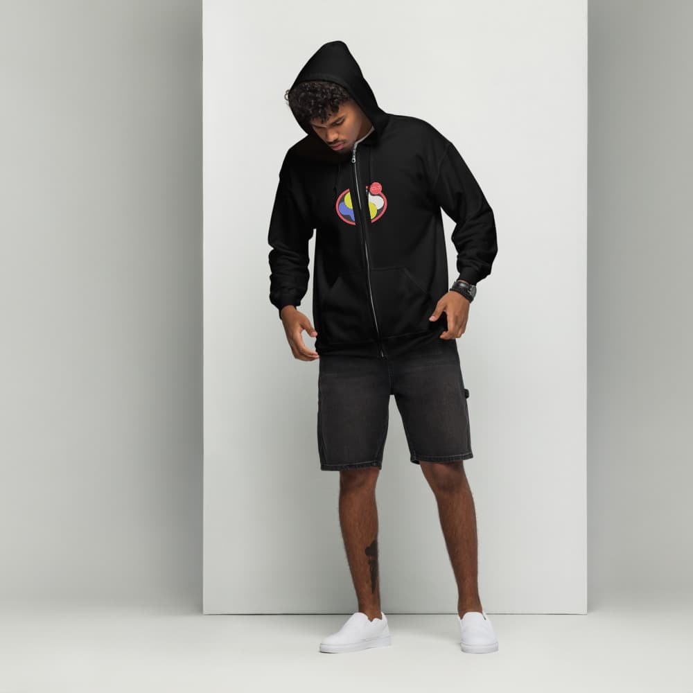 Zip hoodie met bedrukking - Gildan 18600